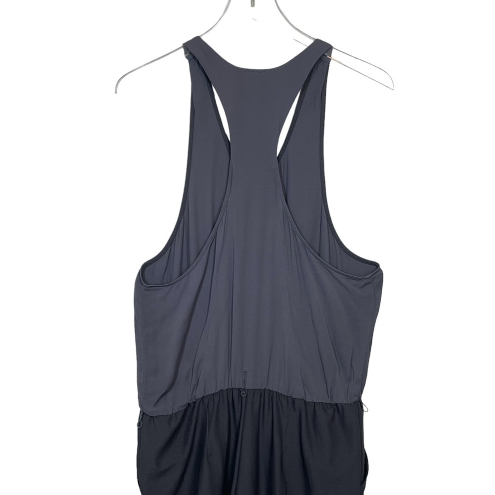 Free People Angelica Slouch Button Racerback Slate Blue Jumpsuit Size M - Picture 4 of 15
